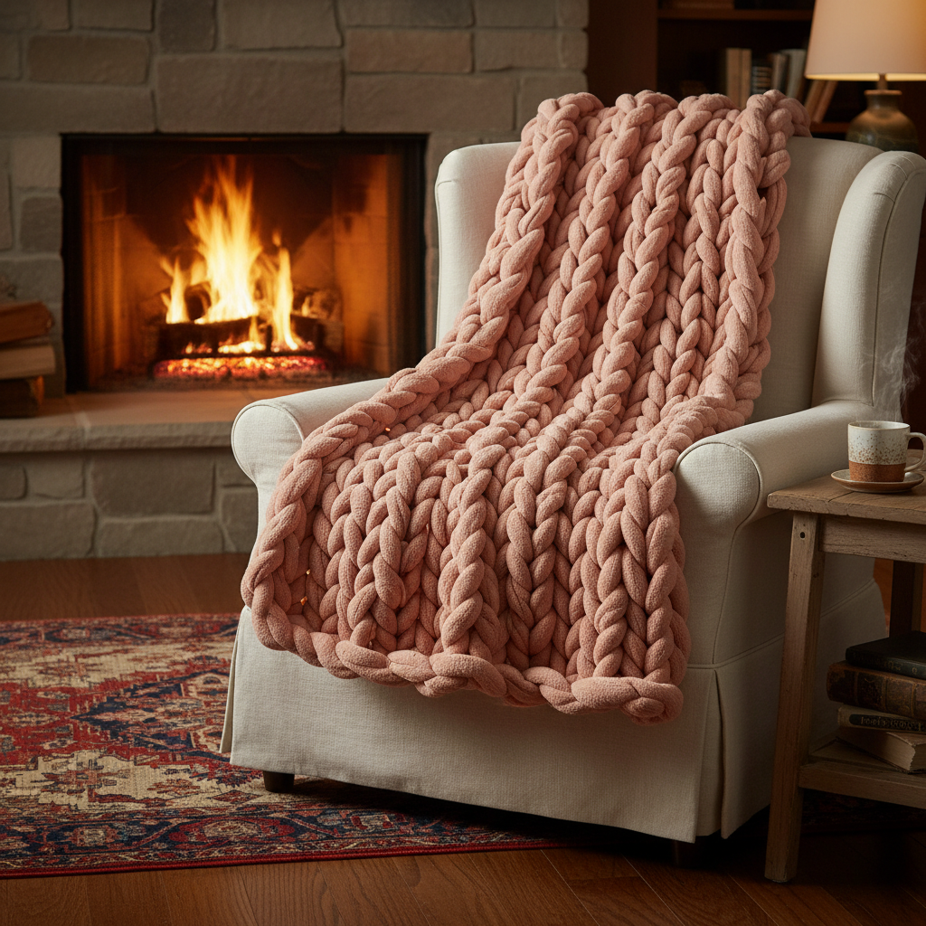 Handcrafted Chunky Blankets
