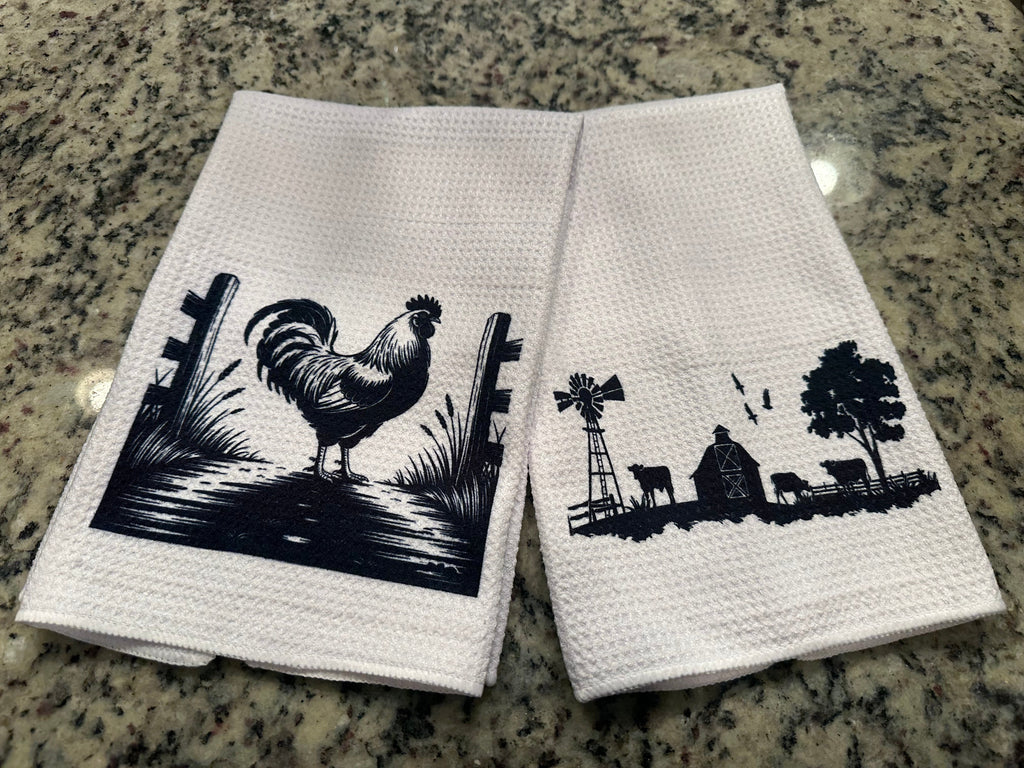 Customizable Sublimated Kitchen Towels
