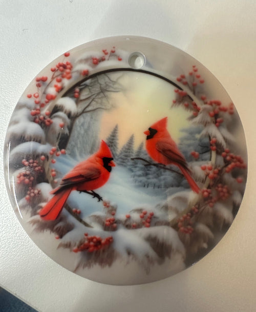 Customizable Sublimated Ornaments