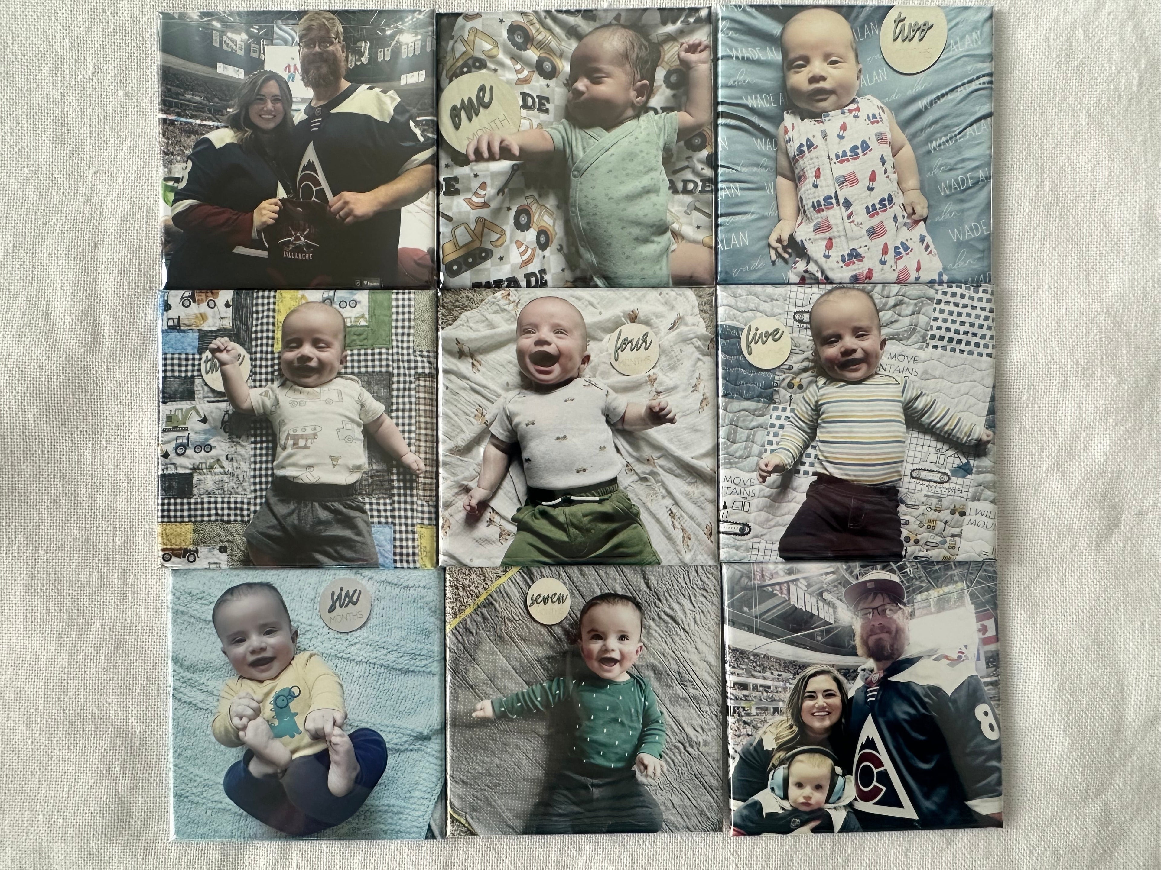 Square Photo Magnets (2.5x2.5")