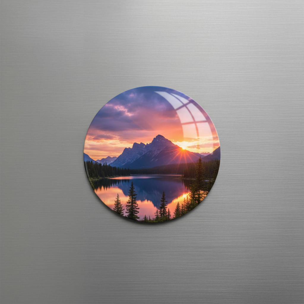 Landscape Sunset Magnet