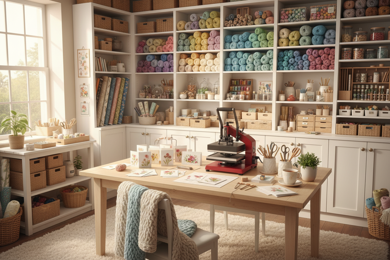 Medium craft workspace