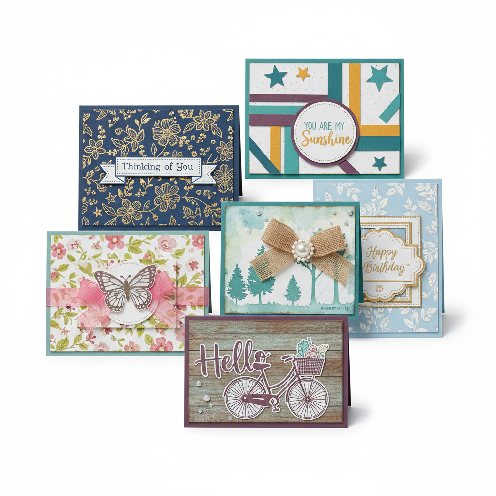 Stampin' Up! 6-pack greeting cards