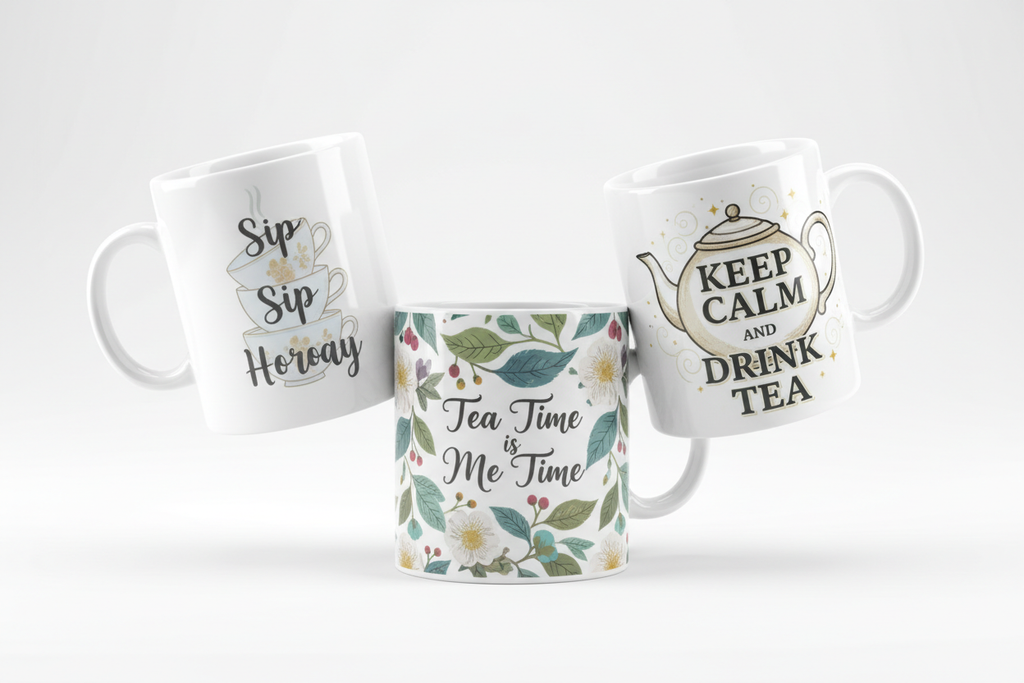 Tea Themed Mugs